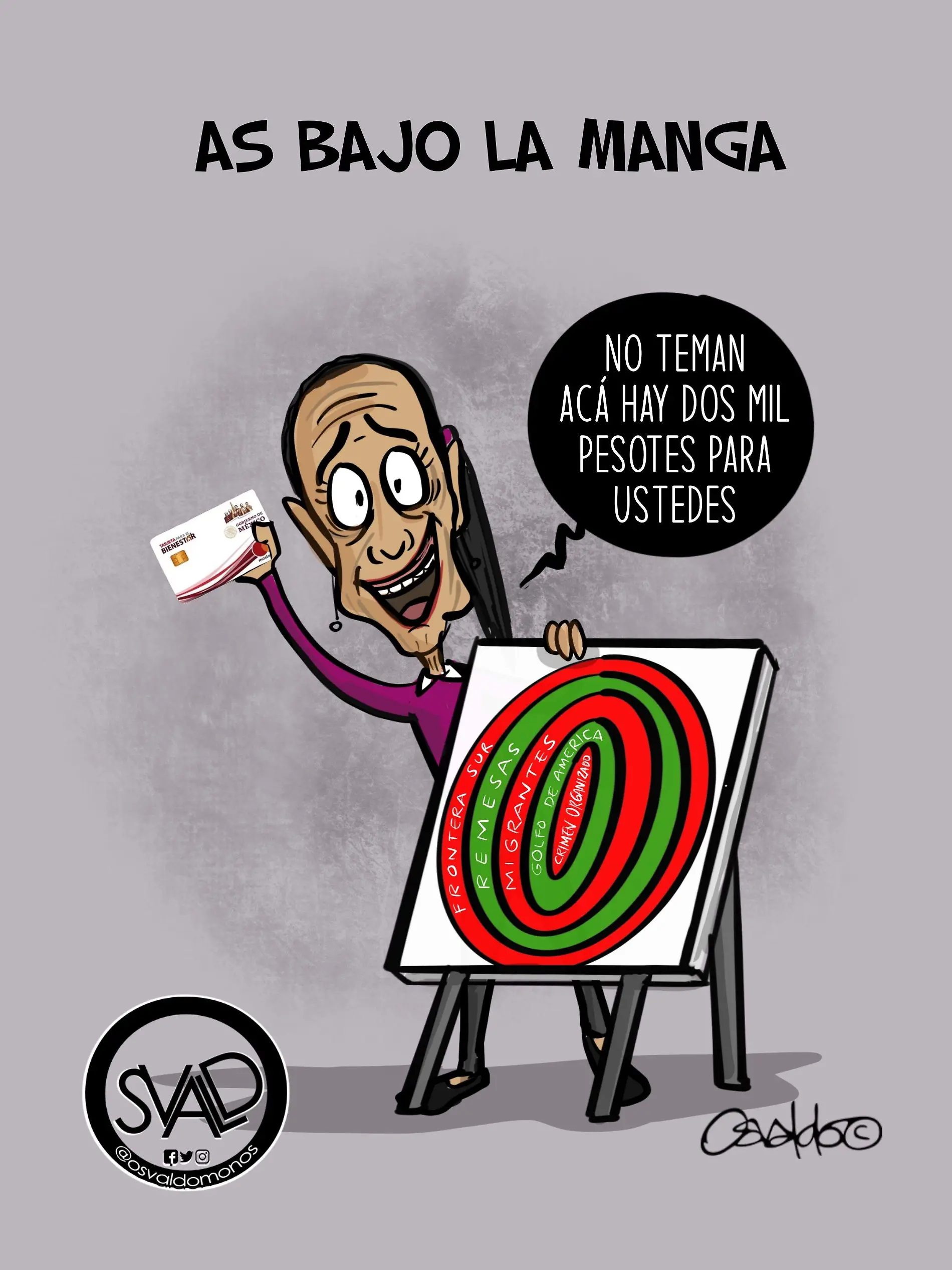 cartón OSVALDO